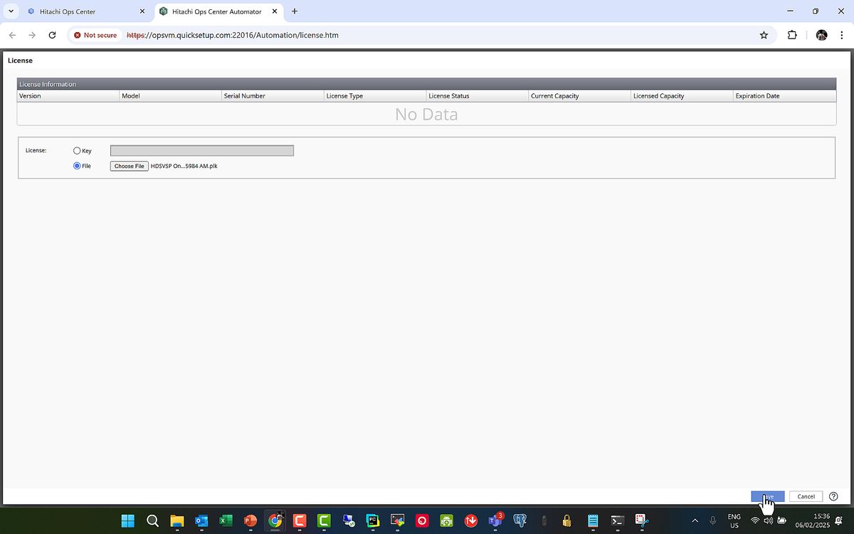Hitachi Ops Center - Quick Setup Guide - First Login and Licensing your ...