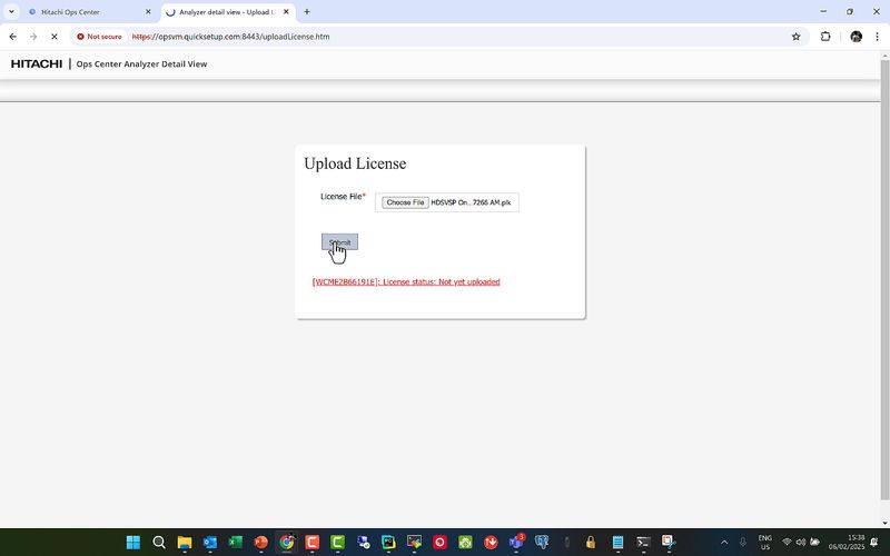 Hitachi Ops Center - Quick Setup Guide - First Login and Licensing your ...