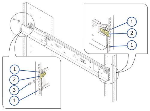 CBSN rack pins