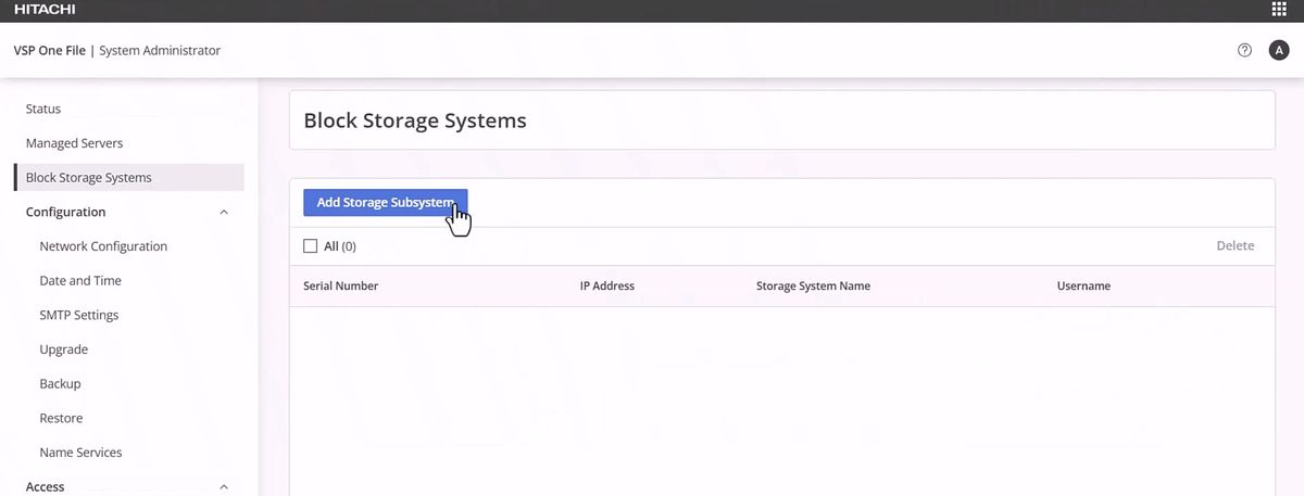 VSP One File Administrator Quick Setup Guide - Register your VSP One ...